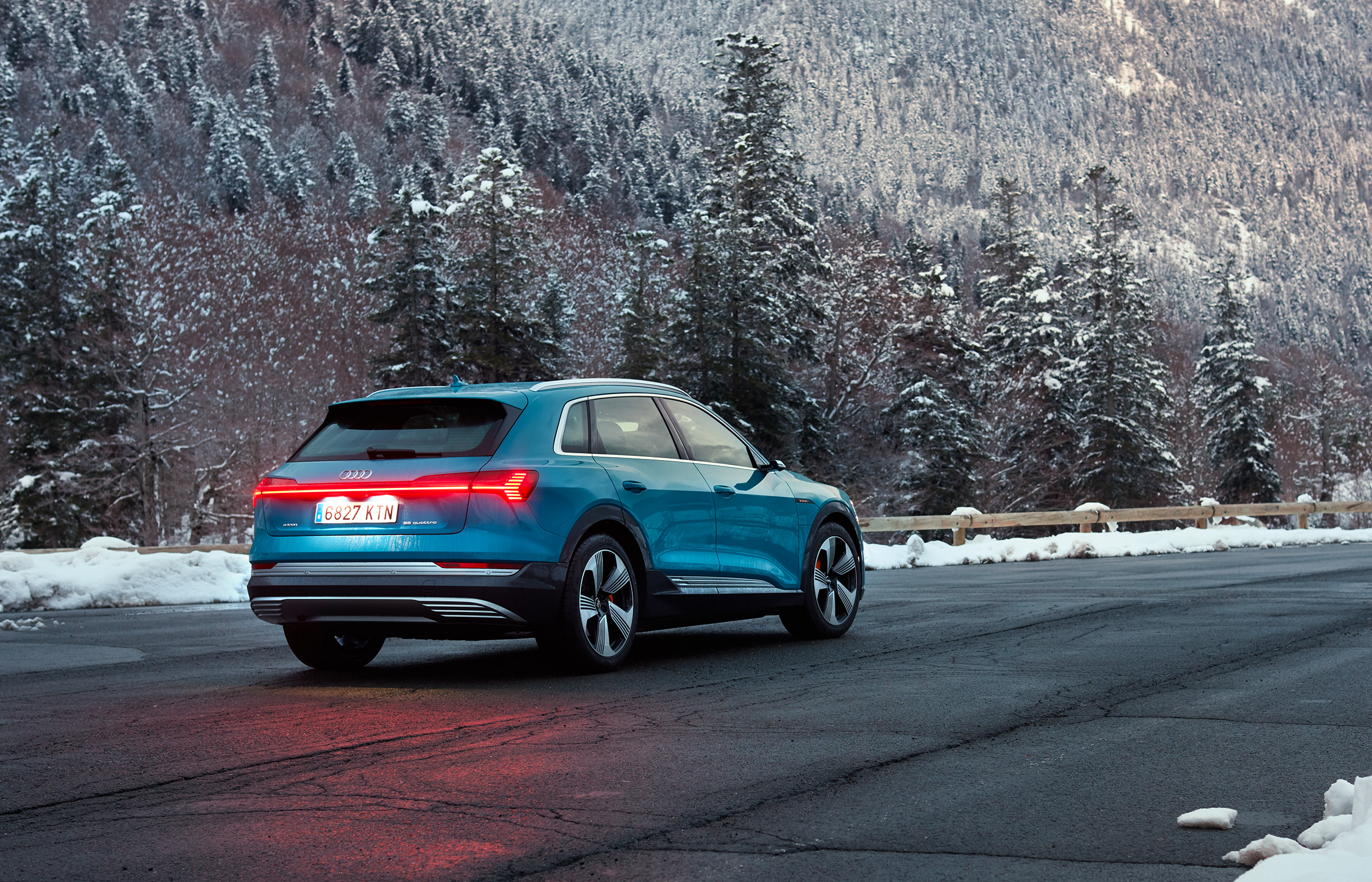 Audi E-Tron winter Barcelona to Baqueira Beret spread 5