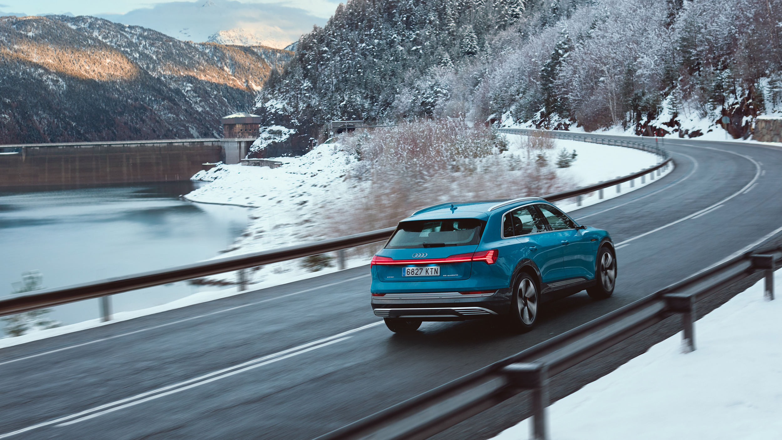 Audi E-Tron winter Barcelona to Baqueira Beret spread 6